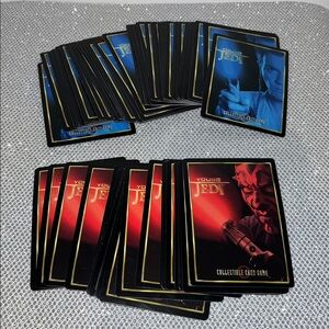 Star Wars 1999 vintage Young Jedi Collectible Card Game Decks